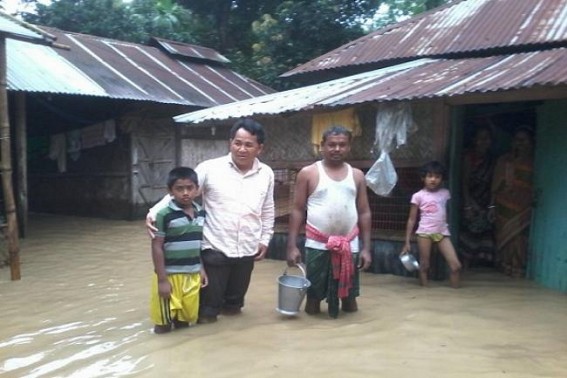 Excessive rain hits South Tripura Excessive rain hits South Tripura